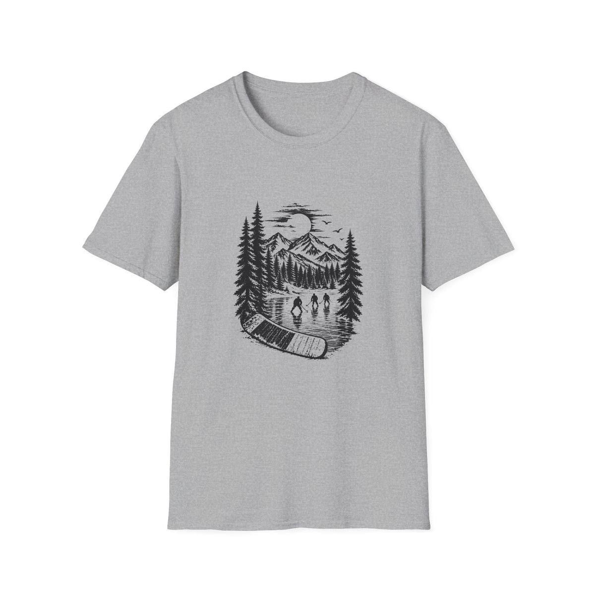 Stick Outdoors Pond Hockey T-Shirt