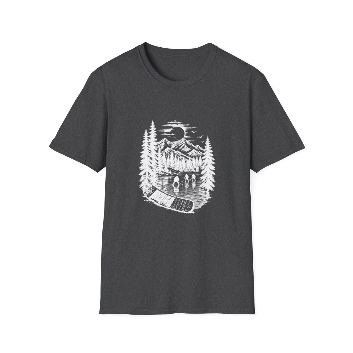 Stick Outdoors Pond Hockey T-Shirt