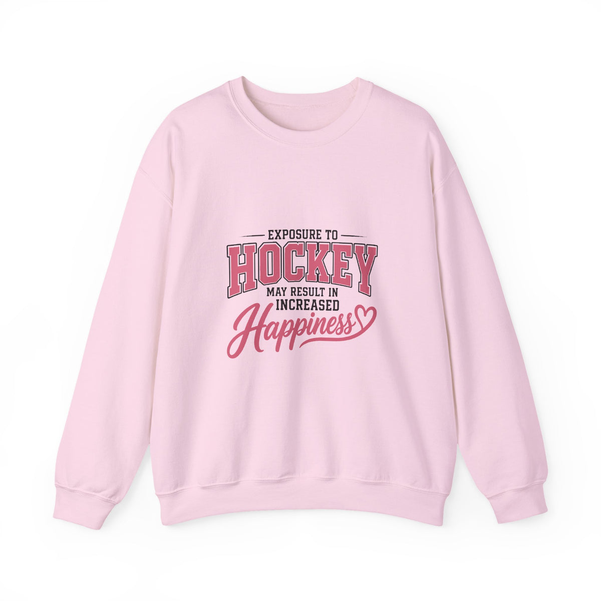 Hockey Happiness Crewneck Sweatshirt for Women