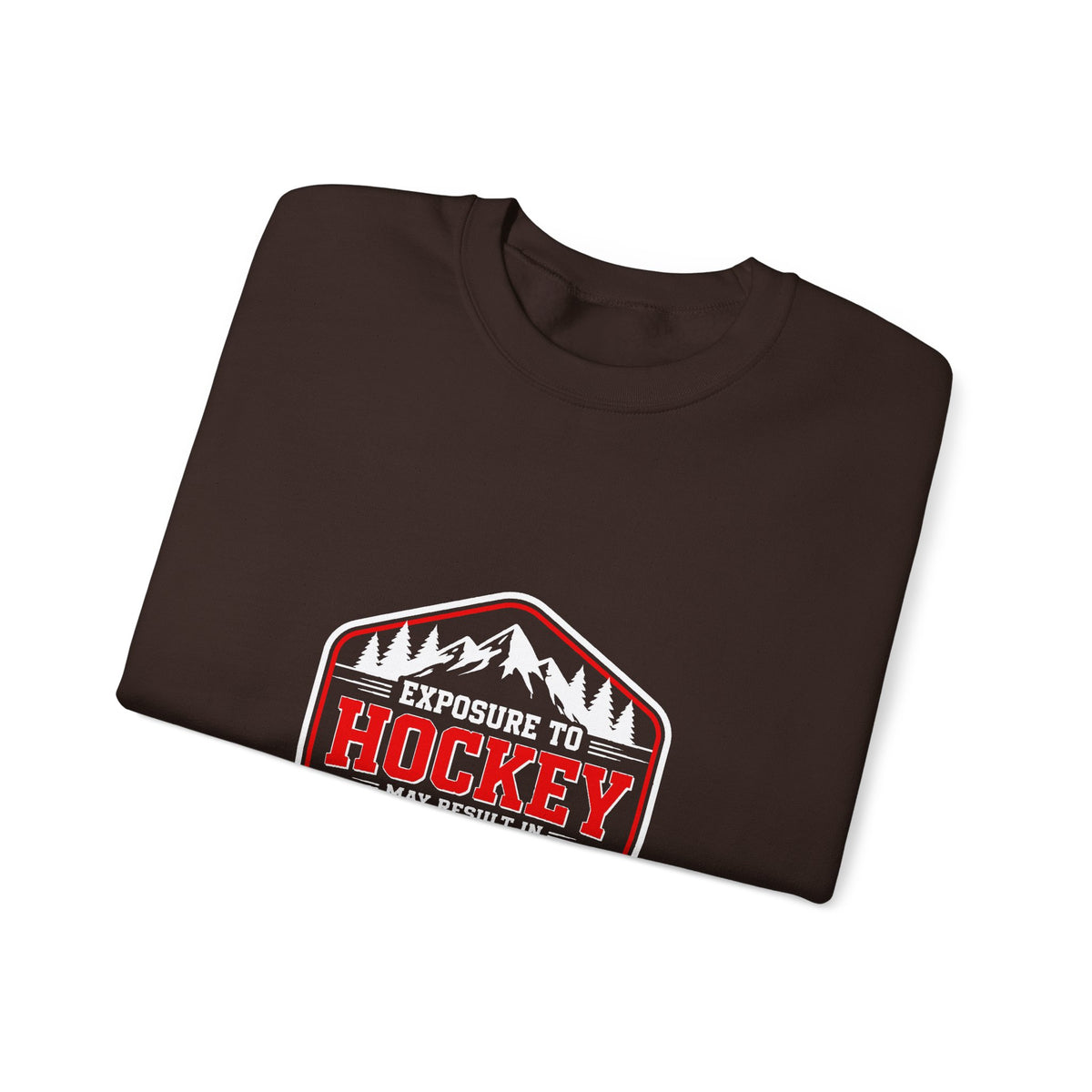Hockey Happiness Crewneck Sweatshirt for Men