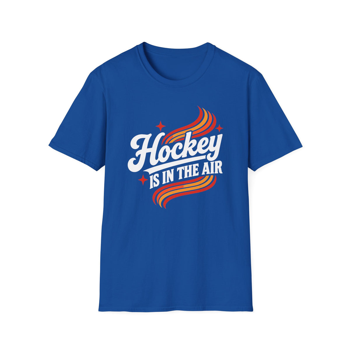 Hockey Is In The Air Retro Hockey T-Shirt